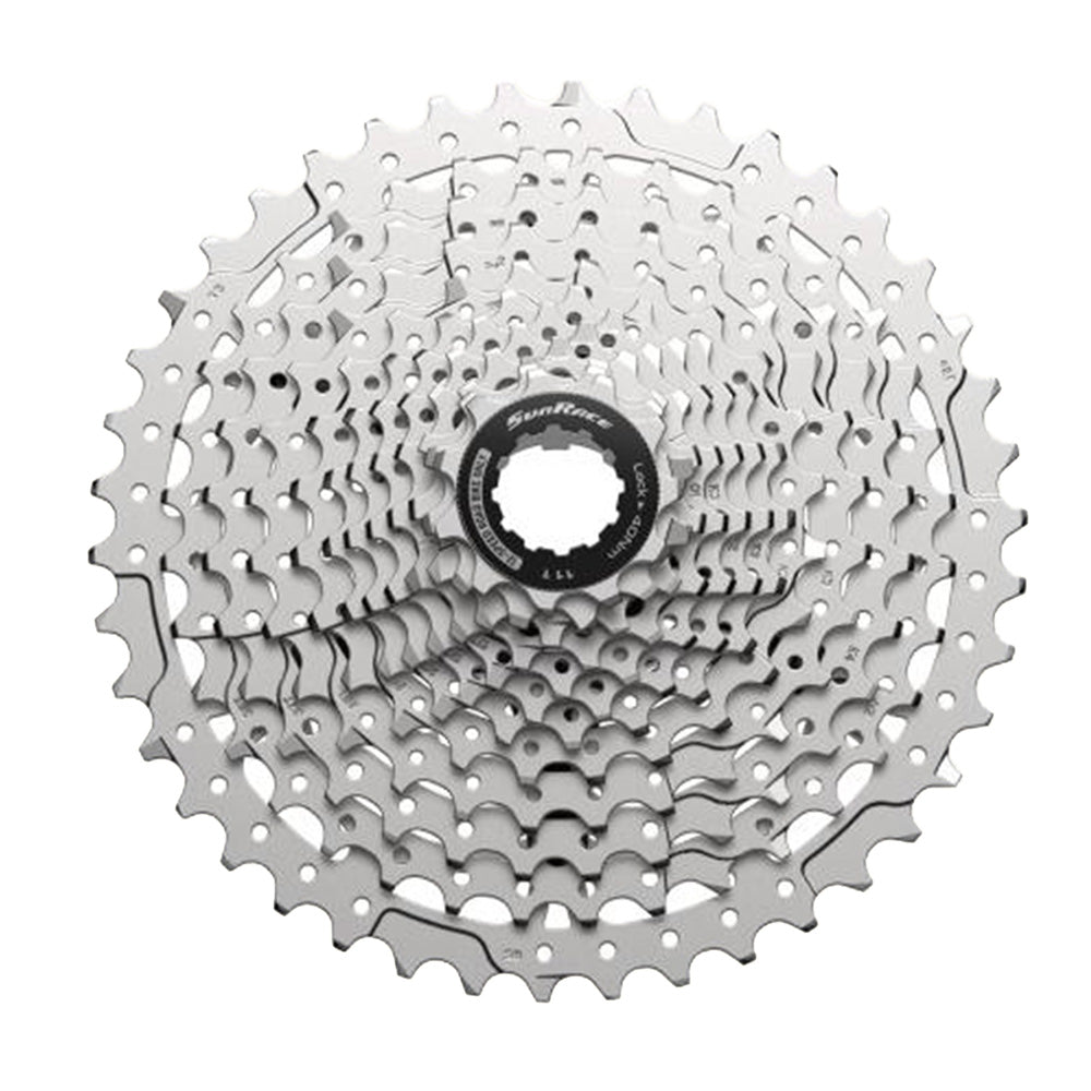 SunRace RZ800 Index 12 Speed Cassette Silver