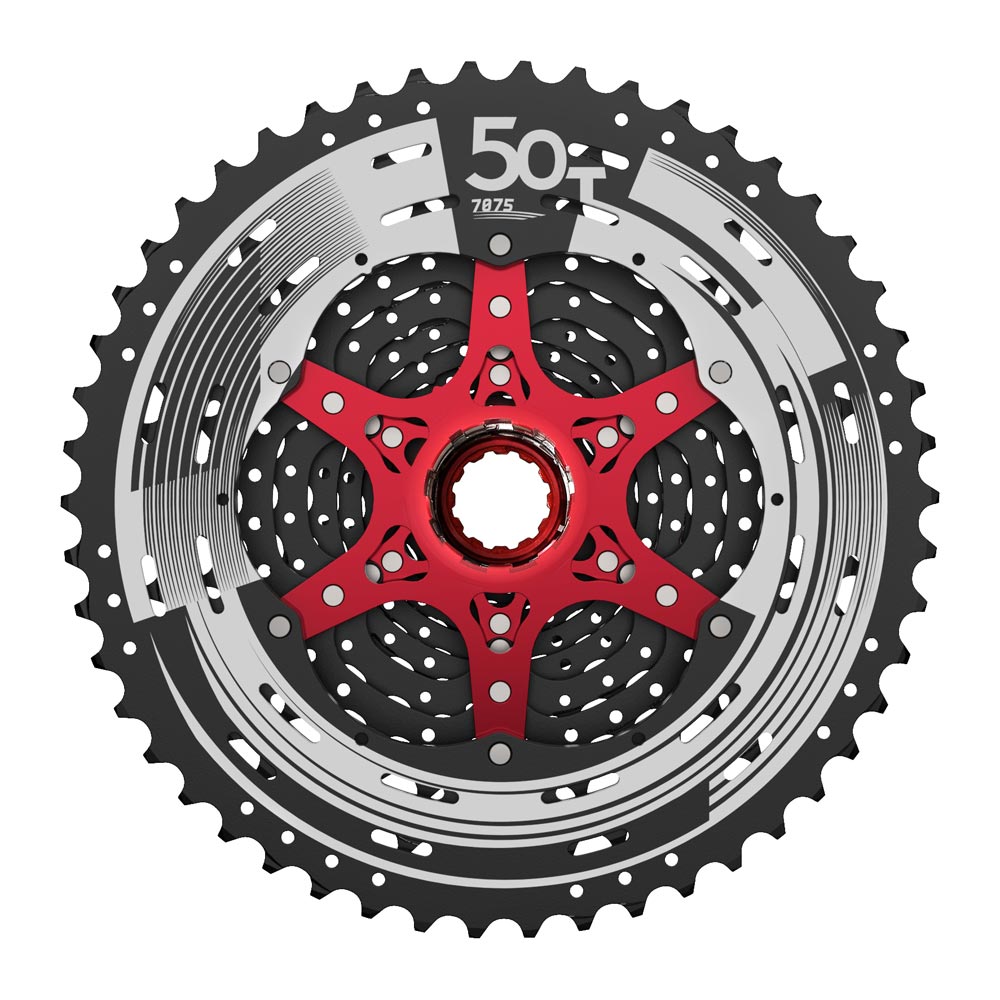 SunRace MZ90 12sp Index 11-50T Black