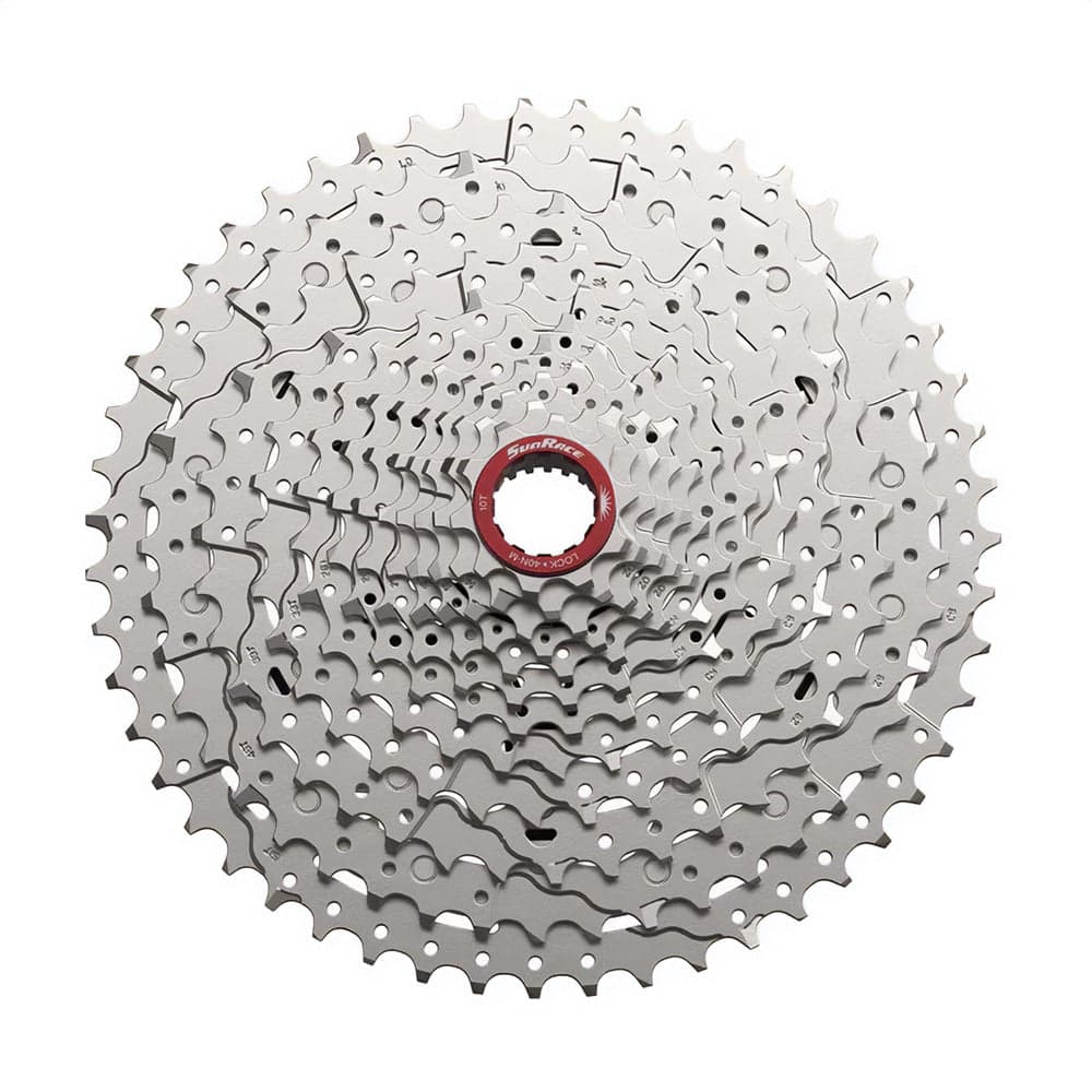 SunRace MZ980 12-Speed Cassette Silver 12spd