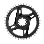 Sram Chain Ring Road Dm X-Sync (Red E1) Including 8 Chainring Bolts: Black/Silver 46T