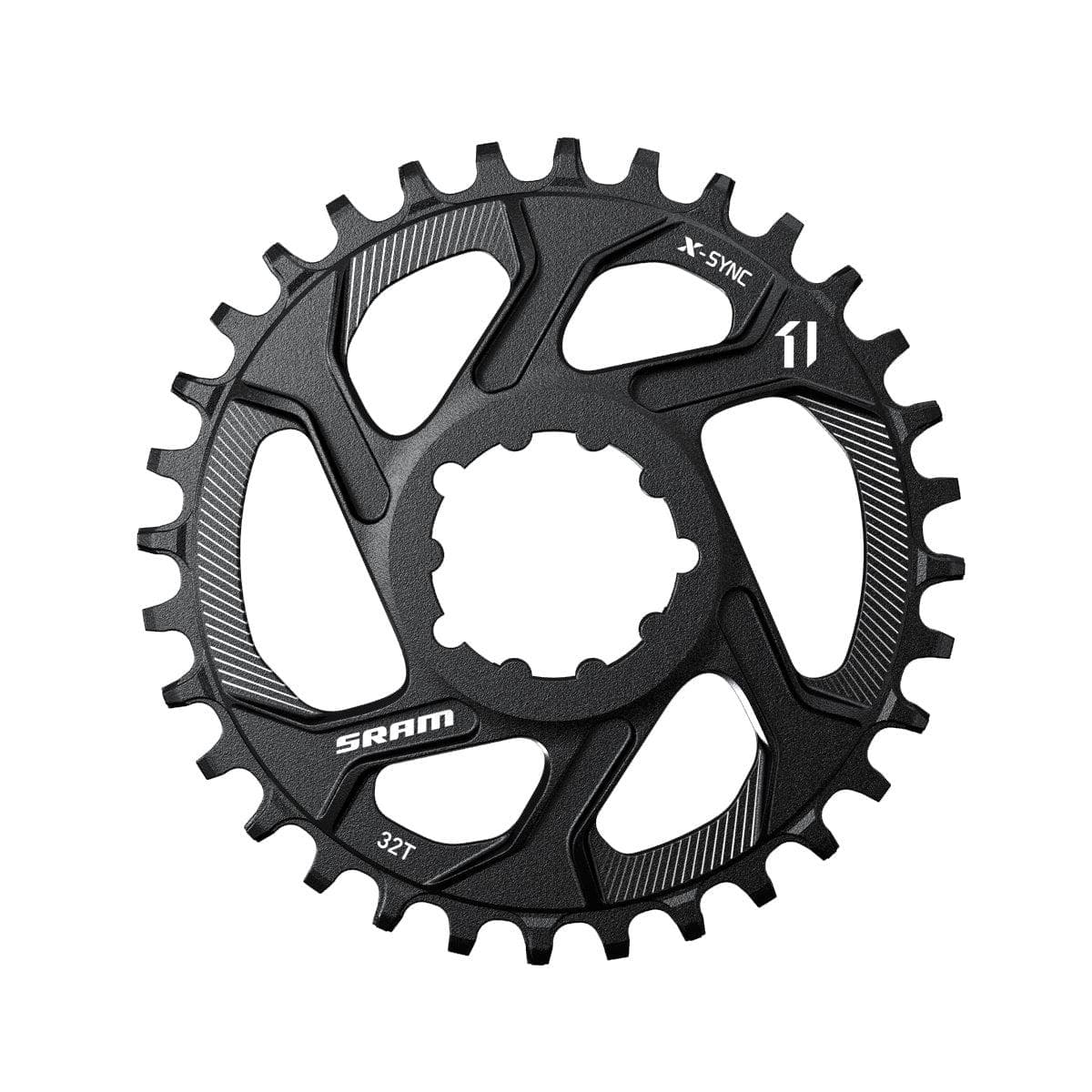 Sram Chain Ring X-Sync 1X11 26T Direct Mount 6 Degree Offset: Black 11Spd