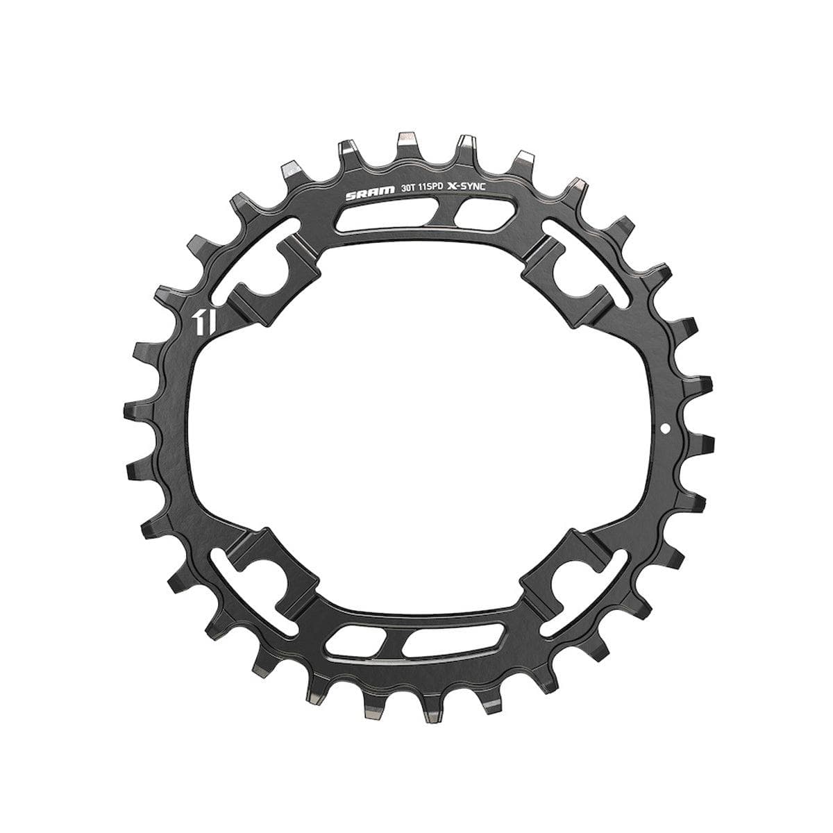 Sram Chain Ring X-Sync 1X11 Steel 30T 94Bcd Steel 3.5Mm Black: Black 11Spd