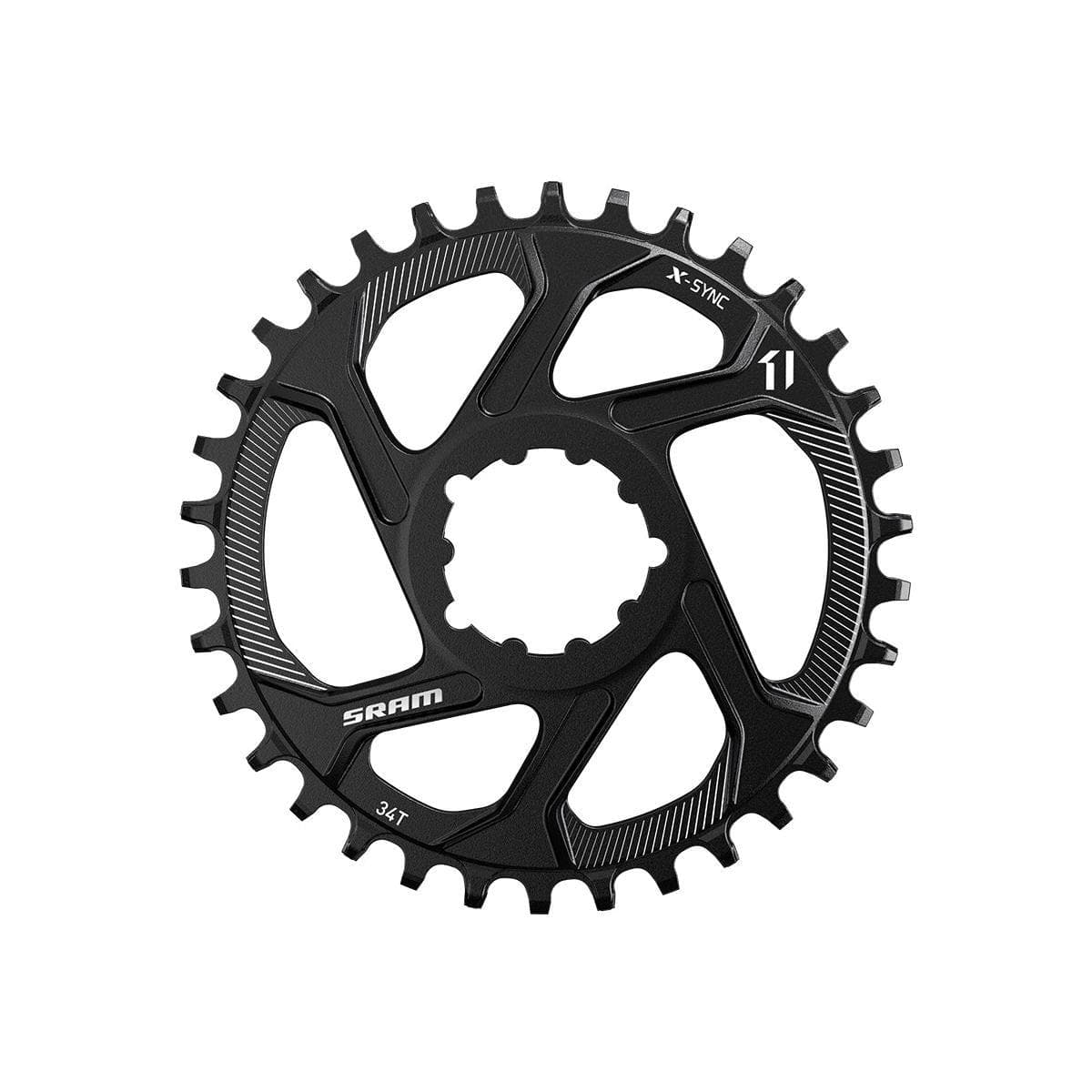 Sram Chain Ring X-Sync Steel 30T Direct Mount 3Mm Offset Steel 3.5Mm Black 11 Speed: Black 30T