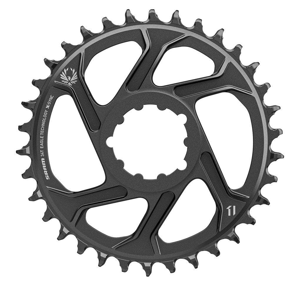 Sram Chain Ring X-Sync 2 34T Direct Mount 6Mm Offset Alum Eagle: 12Spd 34T