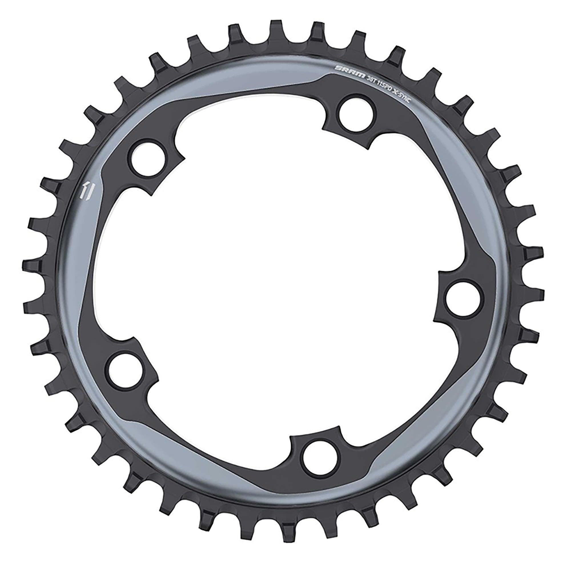 Sram Chain Ring X-Sync 11Spd 110Bcd Aluminium (For S350 Aeroguard): Black