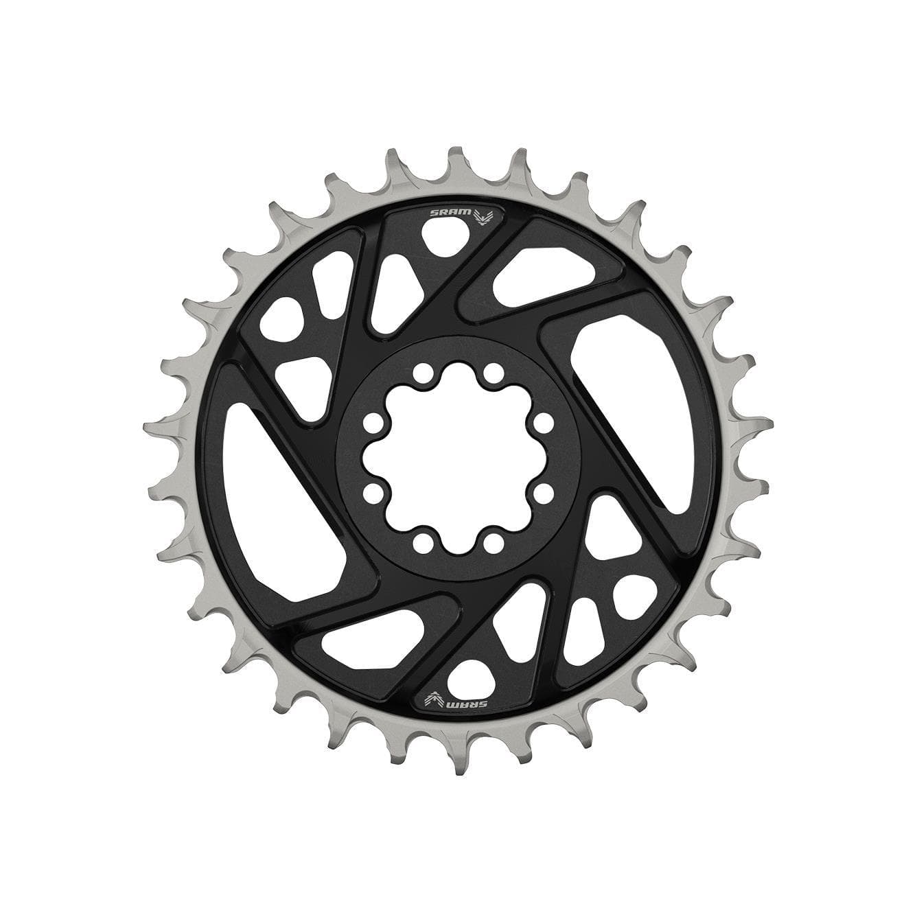 Sram Chain Ring T-Type Direct Mount 3Mm Offset Eagle (Including 8 Bolts) Xx D1 2023: Black