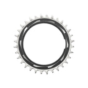 Sram Chain Ring T-Type Powermeter Threaded 0Mm Offset Eagle (Including Pin Thread Backup And Screw) Xxsl D1 2023: Black/Silver 36T