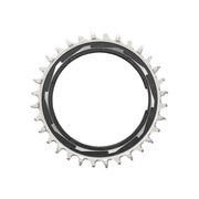 Sram Chain Ring T-Type Powermeter Threaded 0Mm Offset Eagle (Including Pin Thread Backup And Screw) Xxsl D1 2023: Black/Silver 38T