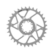 SRAM Chain Ring T-Type Eagle Steel Direct Mount 3mm Offset Eagle (Including 8 Bolts) Silver - Eagle 90: SILVER 34T