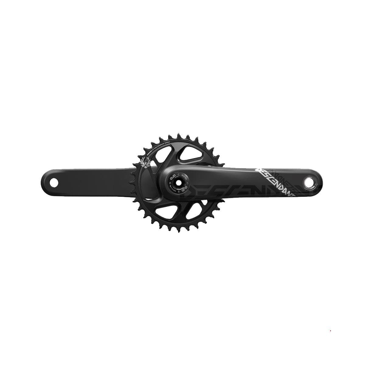 Truvativ Crank Descendant Carbon Eagle Cannondale-Ai Dub 12S With Direct Mount 30T X-Sync 2 Chainring Black (Dub Cups/Bearings Not Included): Black 170Mm