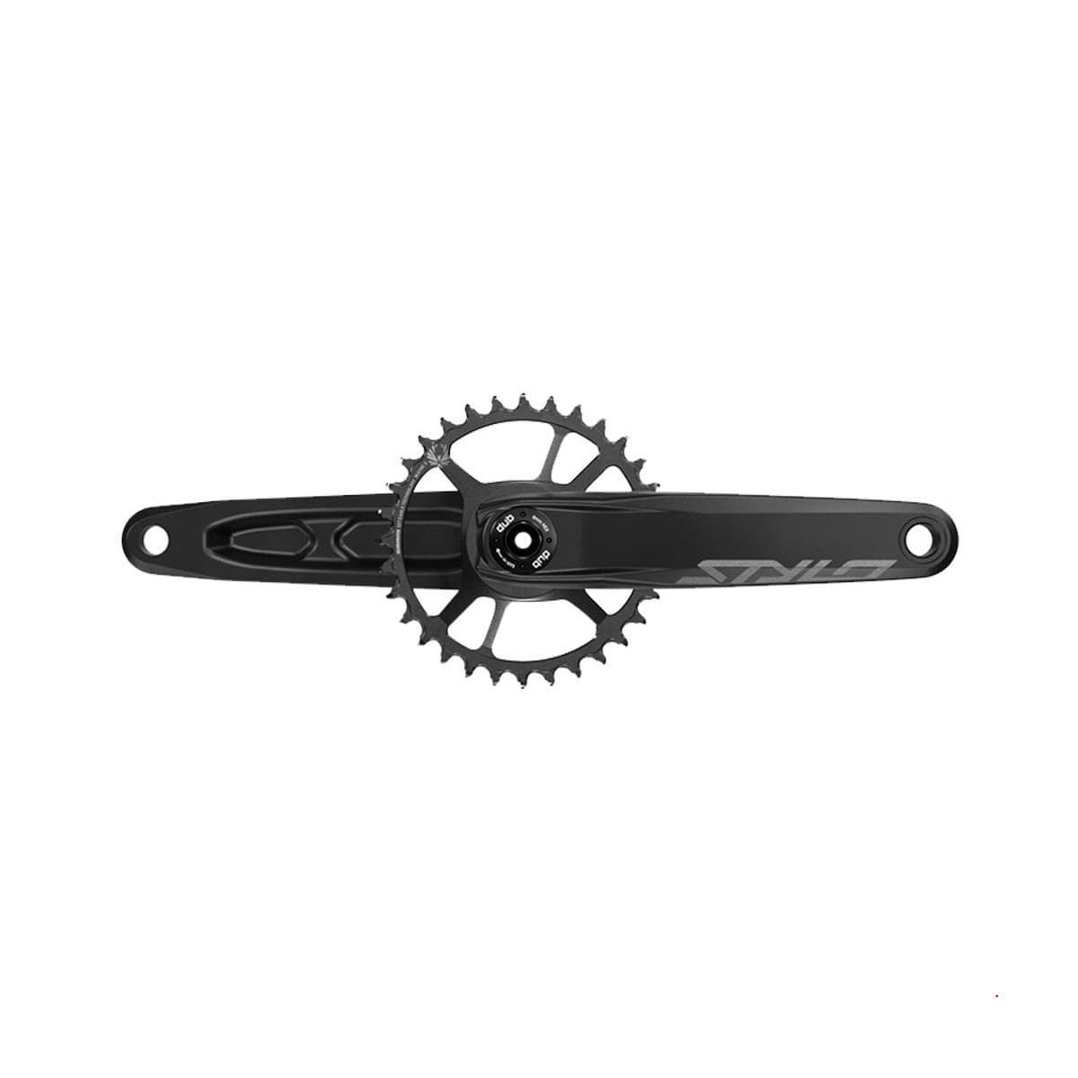 Truvativ Crank Stylo 6K Aluminum Eagle Cannondale-Ai Dub 12S With Direct Mount 32T X-Sync 2 Chainring Black (Dub Cups/Bearings Not Included): Black 175Mm