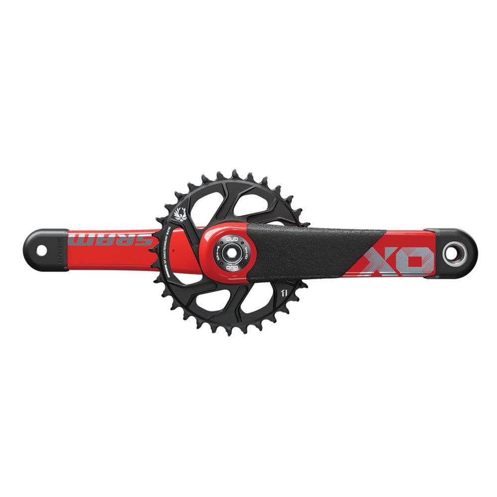 Sram Crankset X01 All Downhill Dub83 With Direct Mount 34T X-Sync 2 Chainring B1: Red 170Mm