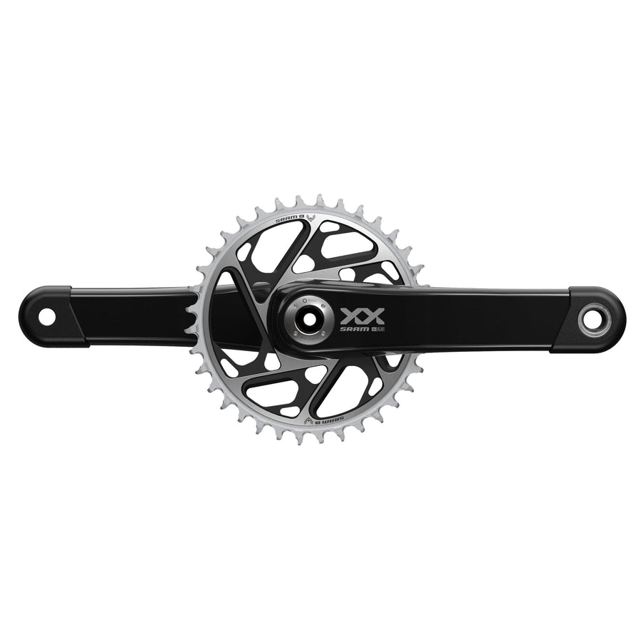 Sram Crankset Xxsl Eagle Q174 55Mm Chainline Dub Black 34T T-Type (Bb Not Included) 2022: Black