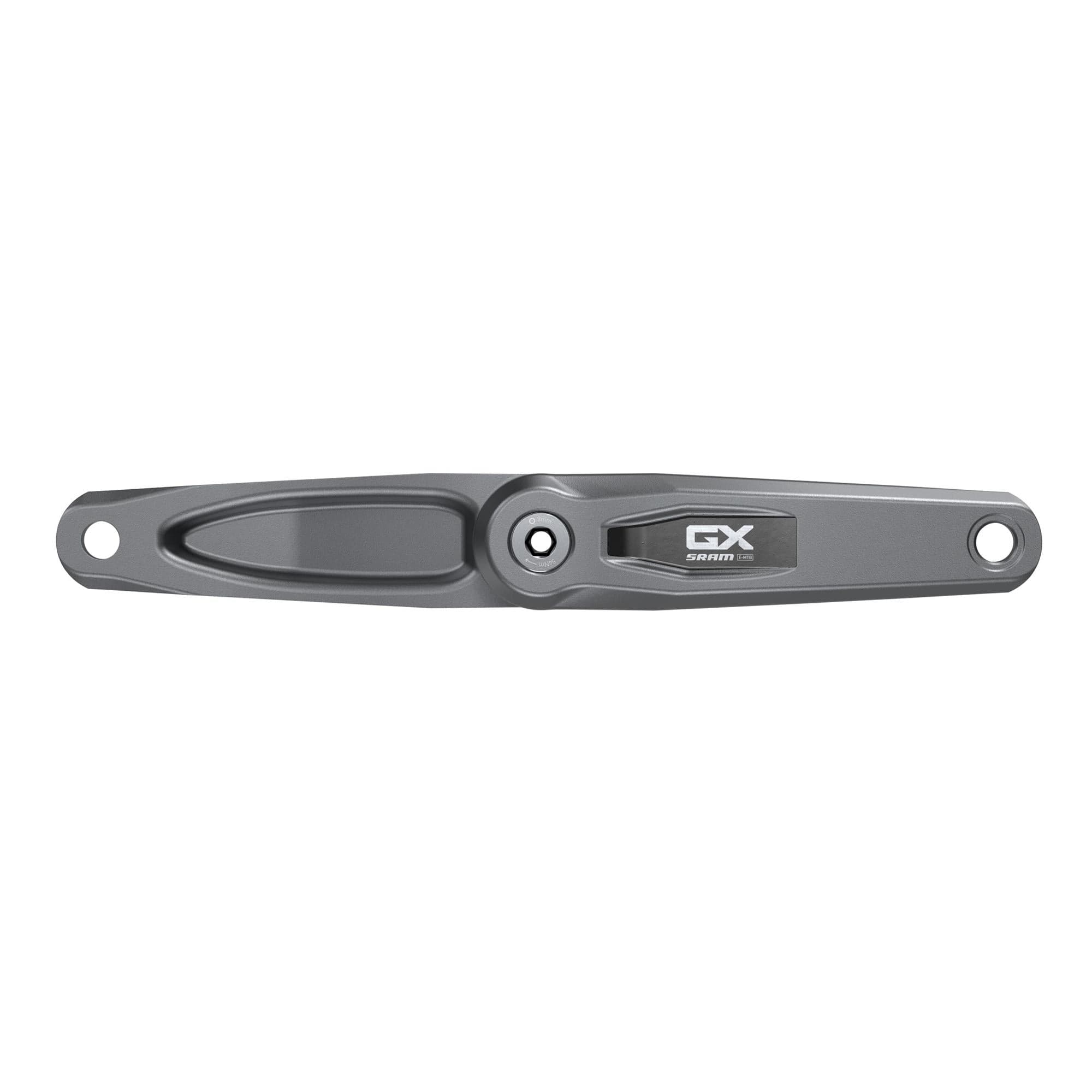 SRAM Crank Arm Assembly GX ISIS Black Self Extracting Bolt - for Pedal Assist (Crank cap/Chainring/BB not included): BLACK 155MM
