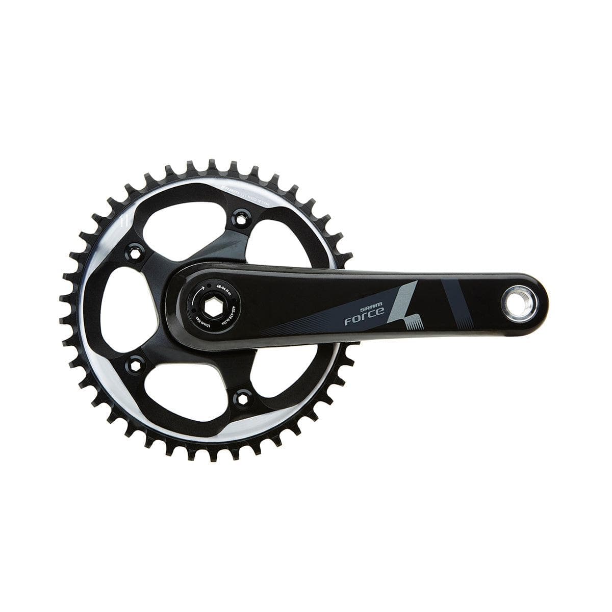 Sram Force1 Crank Set Gxp 170Mm W/ 42T X-Sync Chainring (Gxp Cups Not Included):  11Spd 170Mm 42T