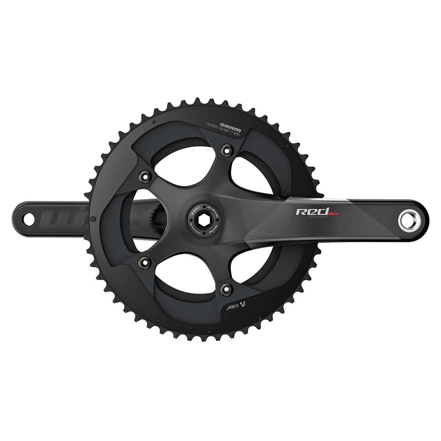 Sram Crank Set Red Bb30 172.5 50-34 Yaw Bearings Not Included C2:  11Spd 172.5Mm 50-34T