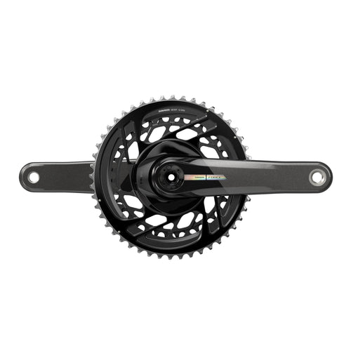 Sram Force D2 Crankset Dub Direct Mount 48/35T (Bb Not Included) 2023: Unicorn Grey With Laser Foil 165Mm