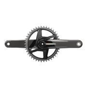 Sram Force D2 Crankset 1X Wide Dub Direct Mount 40T (Bb Not Included) 2023: Unicorn Grey With Laser Foil 175Mm