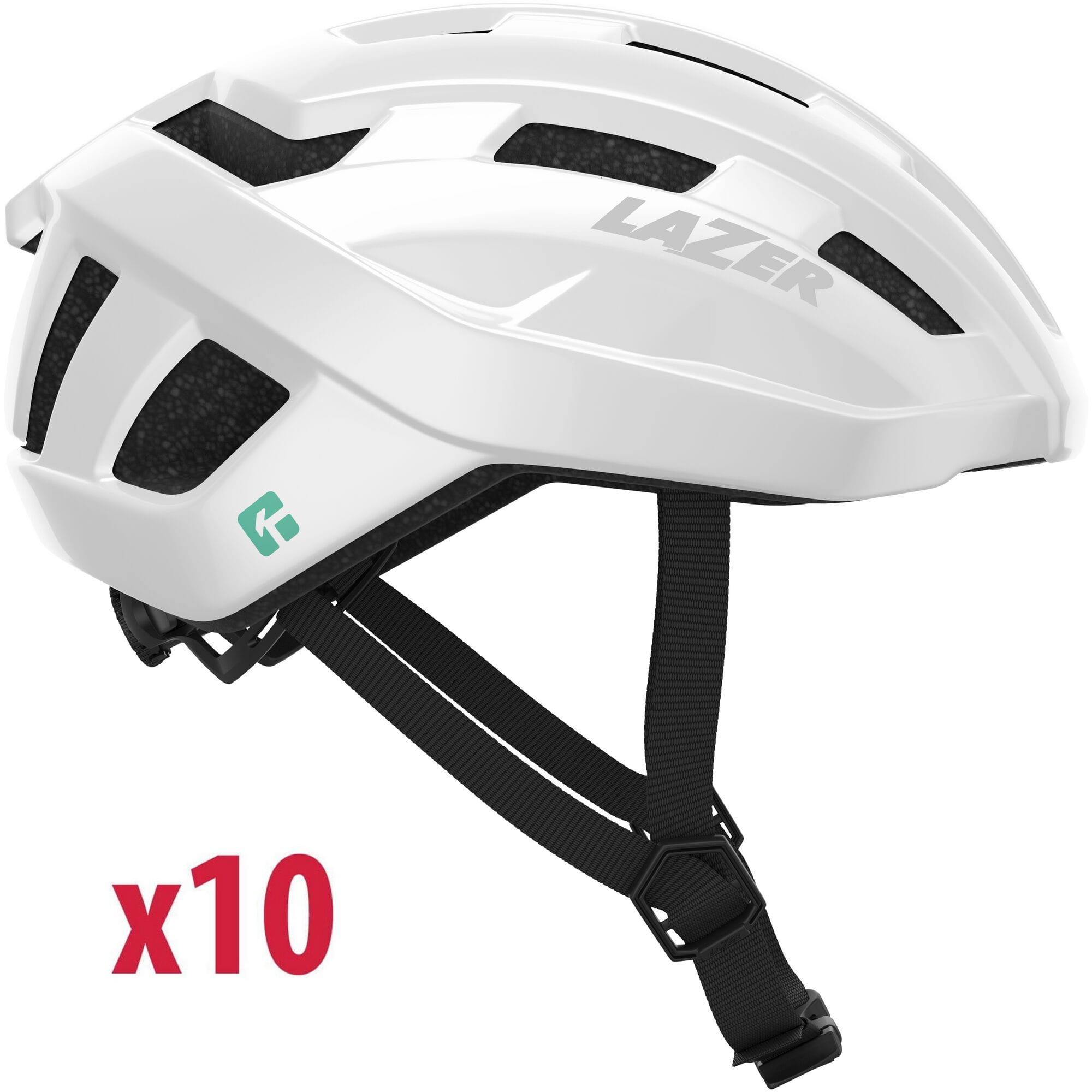 Lazer Tempo KinetiCore Helmet; White; Header Card; Uni-Adult; Box of 10
