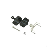 Sram Disc Brake Pads - Small Organic/Steel (Quiet) - 2 Piece Road/Elixir/Db/Level B1 (2020+) - Oe Road Pad: Black