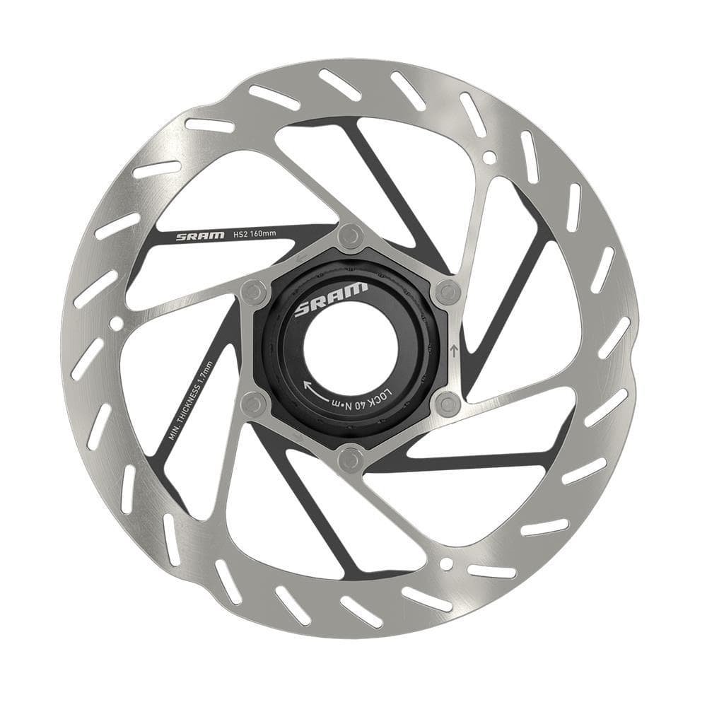 Sram Rotor - Hs2 Center Lock (Includes Lockring) Rounded