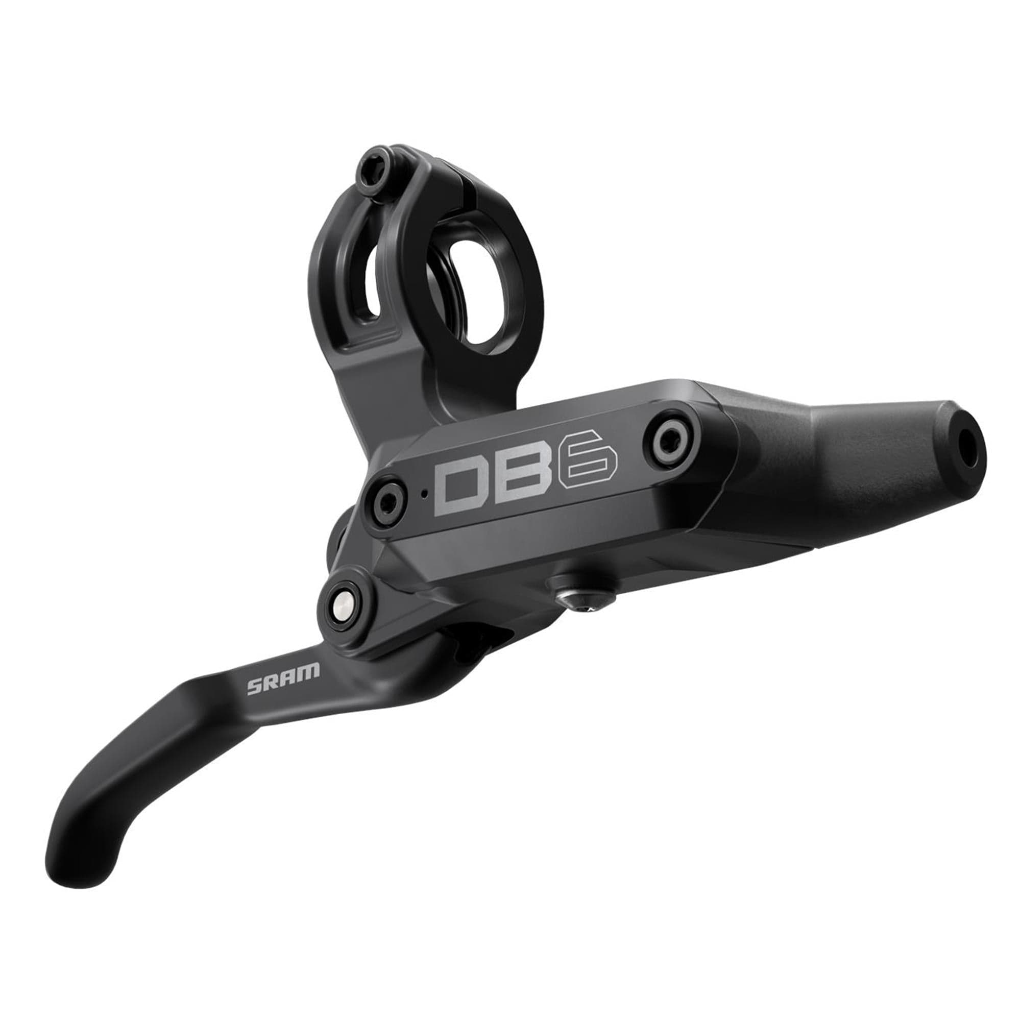SRAM Disc Brake DB6 Diffusion Black Ano, (includes Matchmaker shifter mount,Rotor/Bracket sold separately)A1: DIFFUSION BLACK RIGHT