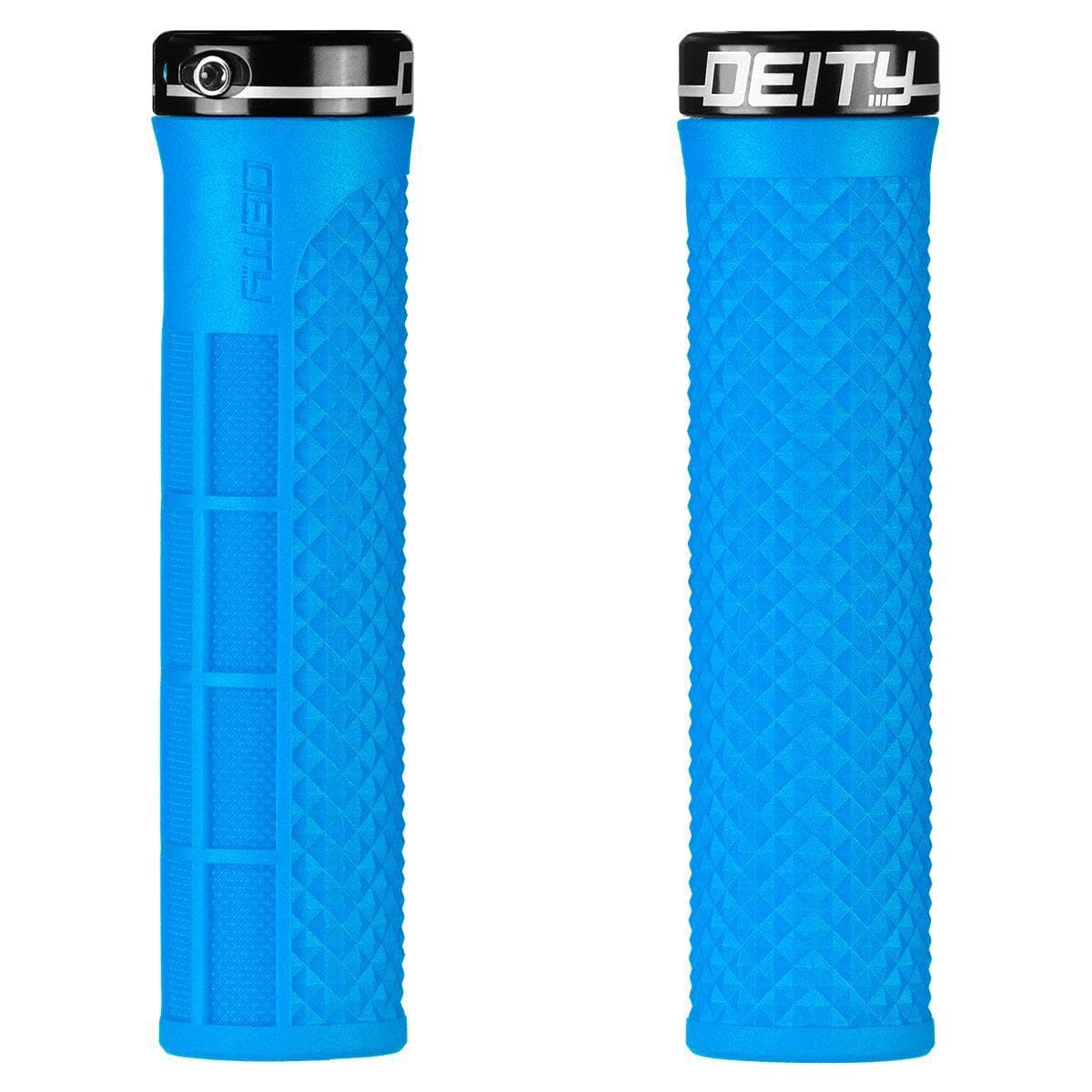 Deity Lockjaw Grips: Blue