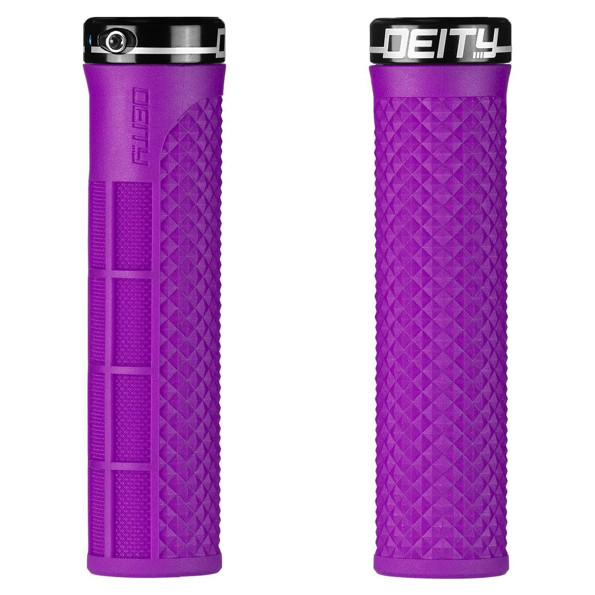 Deity Lockjaw Grips: Purple
