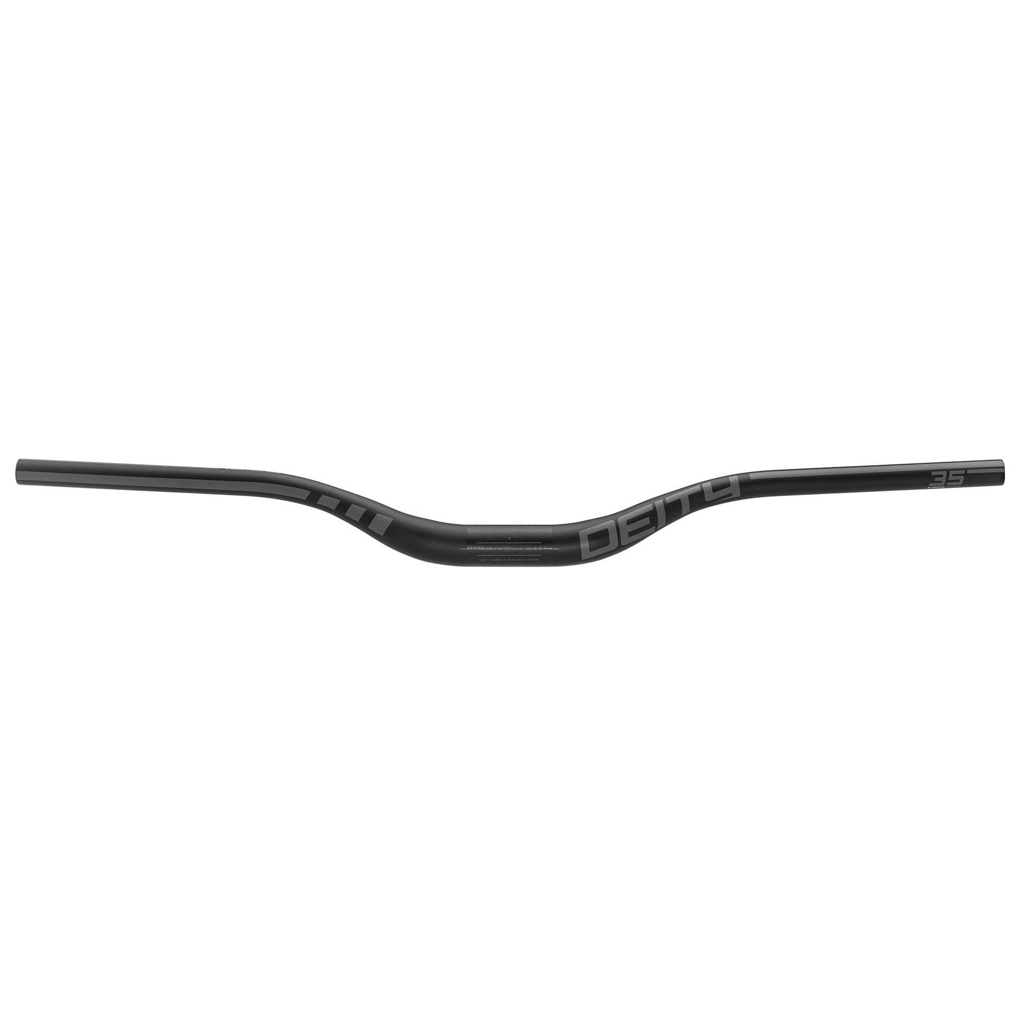 DEITY Speedway Carbon Handlebar 35mm Bore, 50mm Rise: STEALTH 810MM