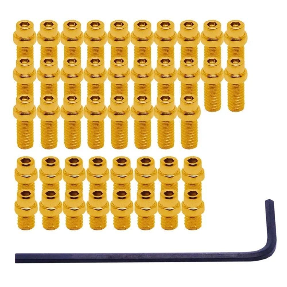 DMR Flip Pin Set for Vault Pedal  44pcs  Gold