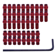 DMR Flip Pin Set for Vault Pedal  44pcs  Red