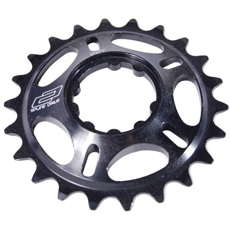 DMR Spline Drive Chain Ring  22t  Black