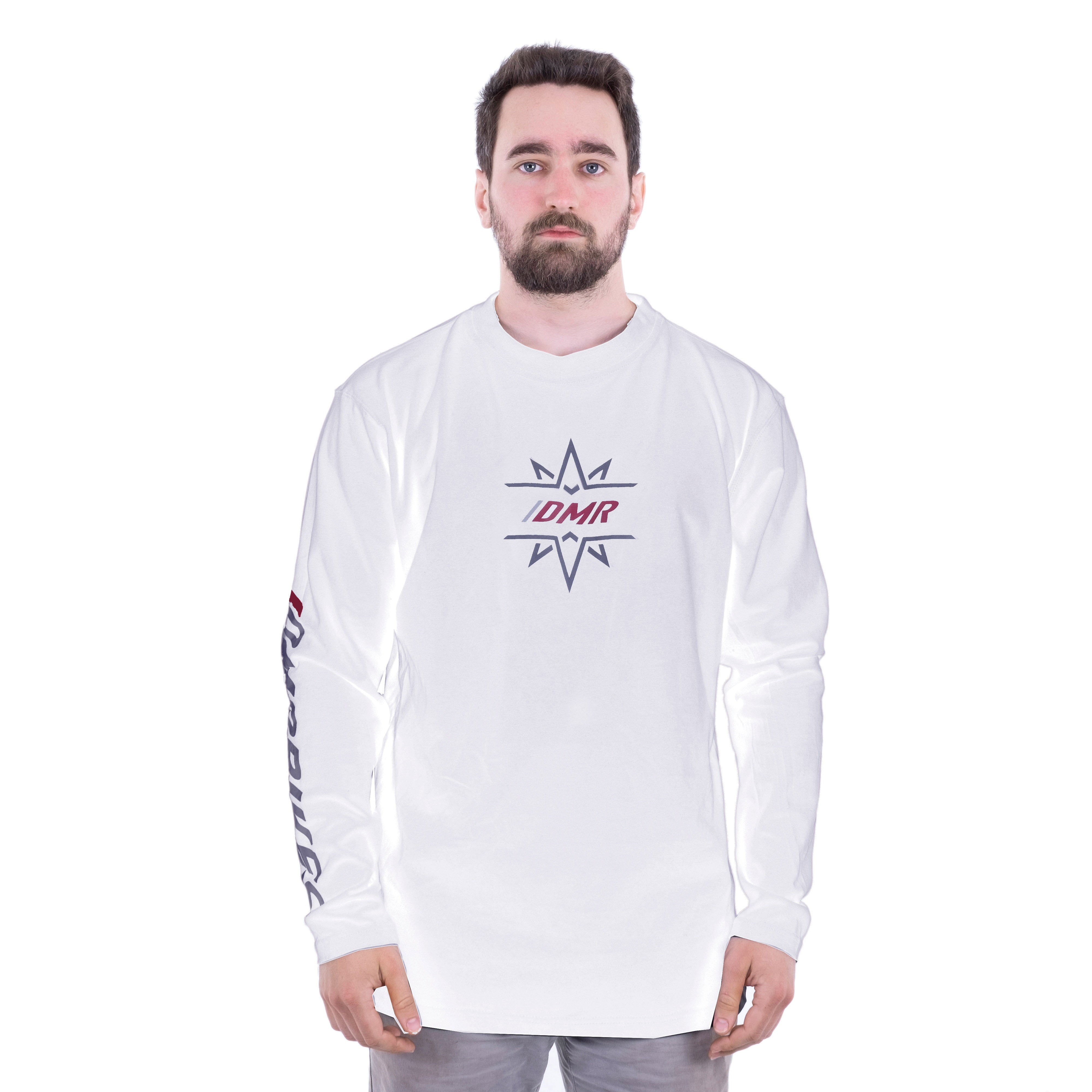 DMR - T-Shirt LS - Trailstar - White - LG