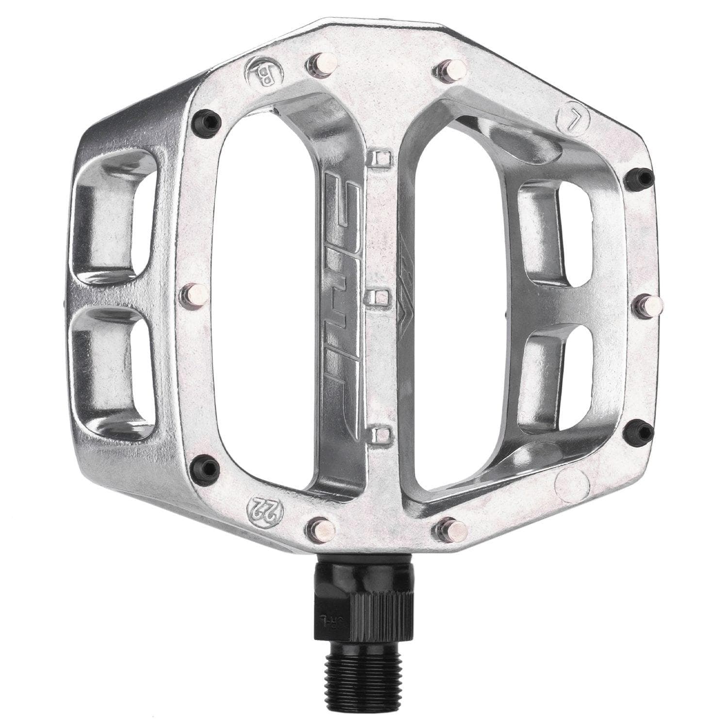 DMR V8 Classic Flat Platform Mountain Biking Pedal - Silver