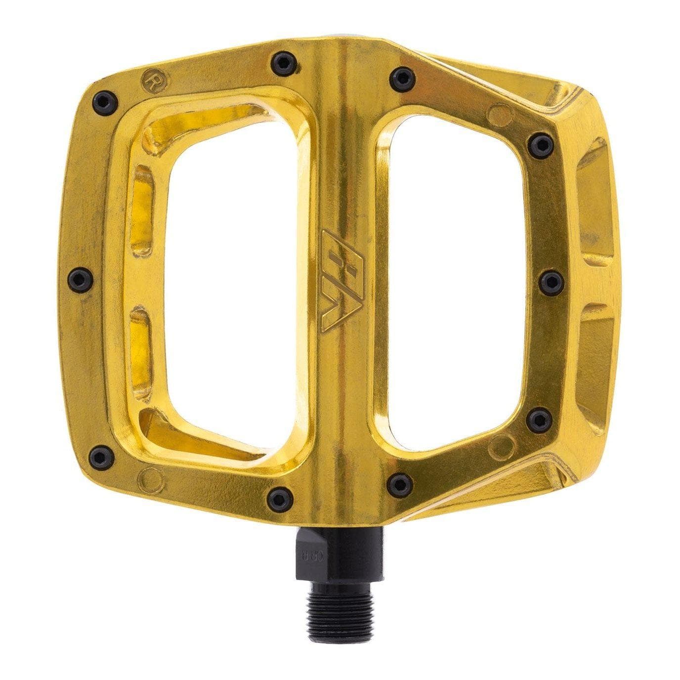 DMR V8 Mountain Biking 9/16" Platform Pedal - Gold