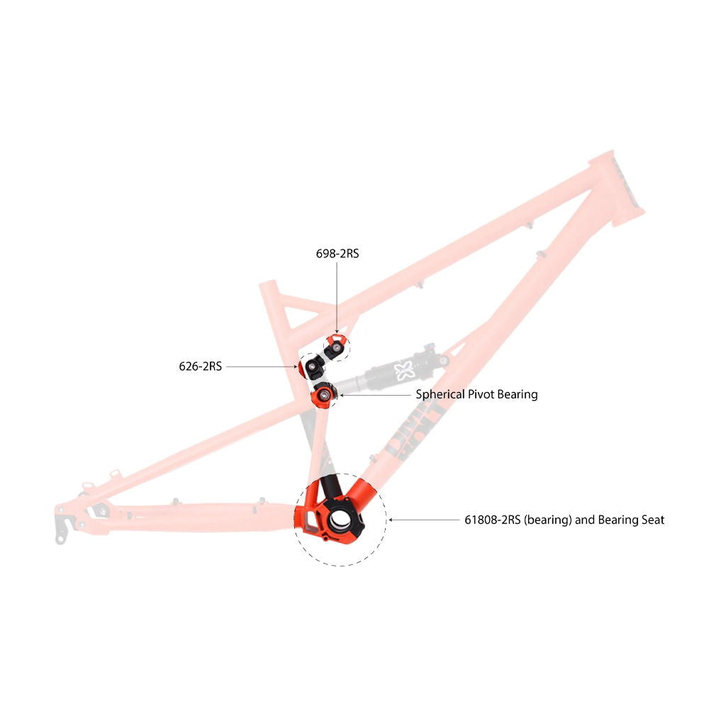DMR - Bearing 626 - 6 x 19 x 6