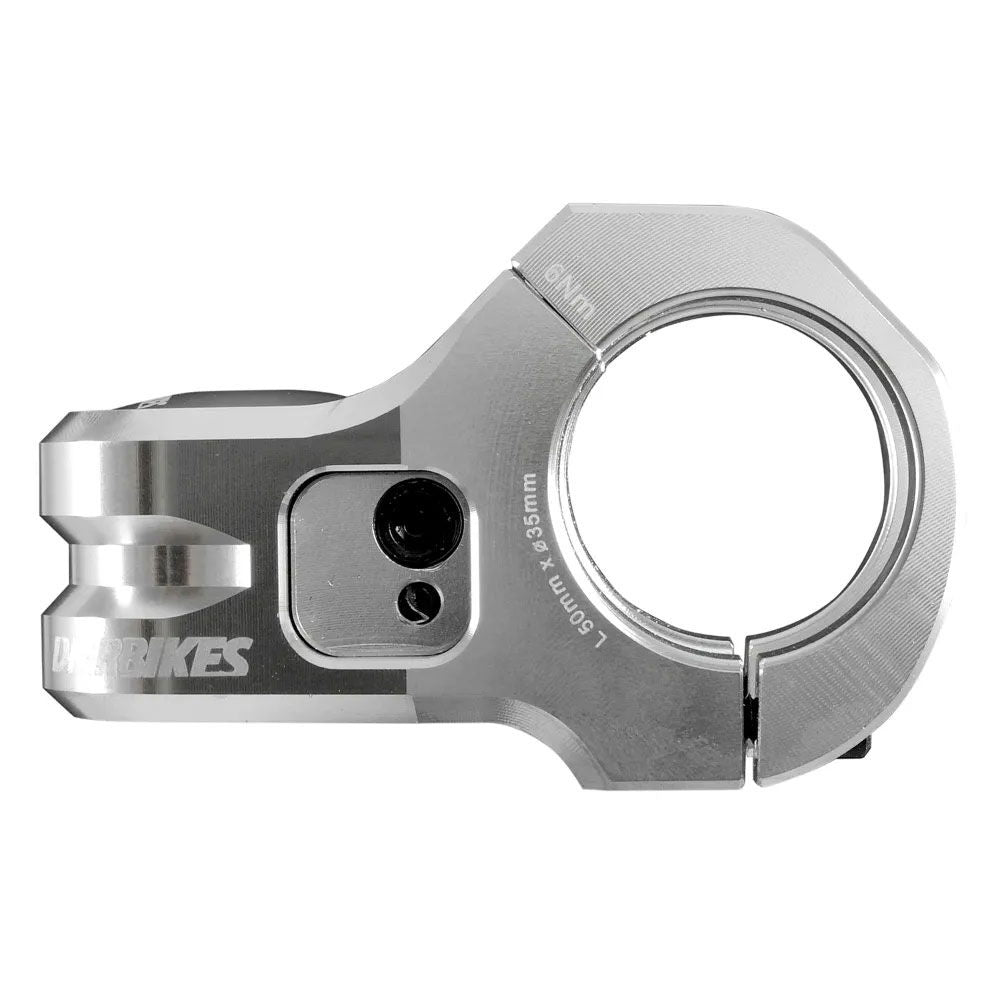DMR Defy50 Stem  Polished Silver