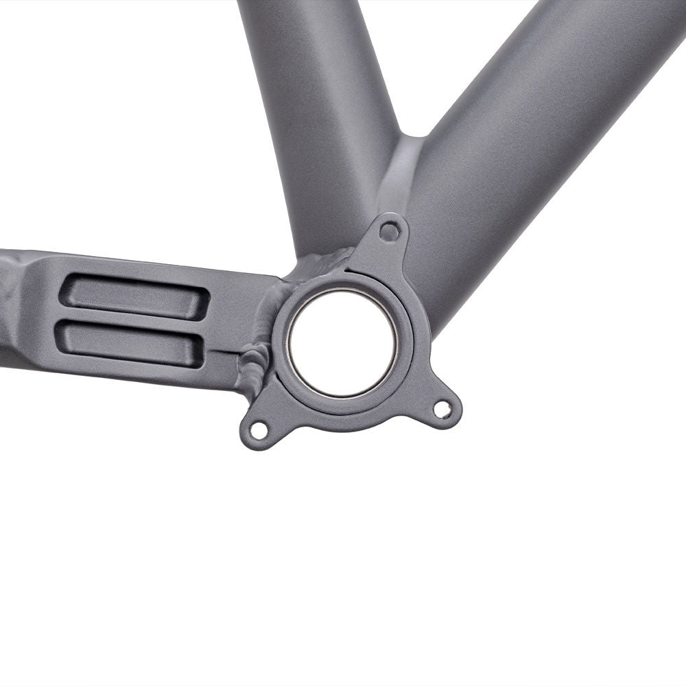 DMR Rhythm Frame  Met Grey  Long