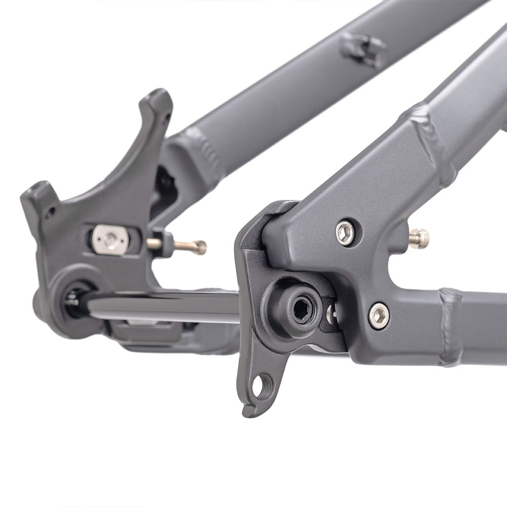 DMR Rhythm Frame  Met Grey  Long