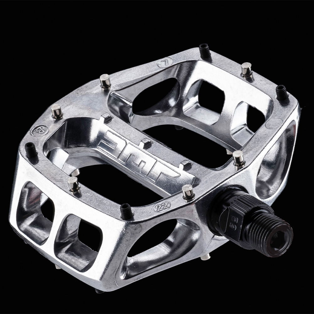 DMR V8 Classic Flat Platform Mountain Biking Pedal - Silver