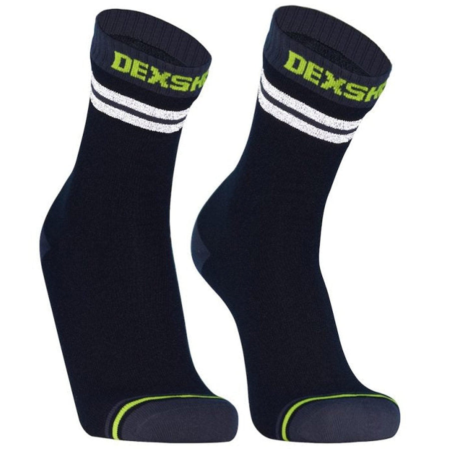 Dexshell Pro Visibility Socks Black Grey  XL