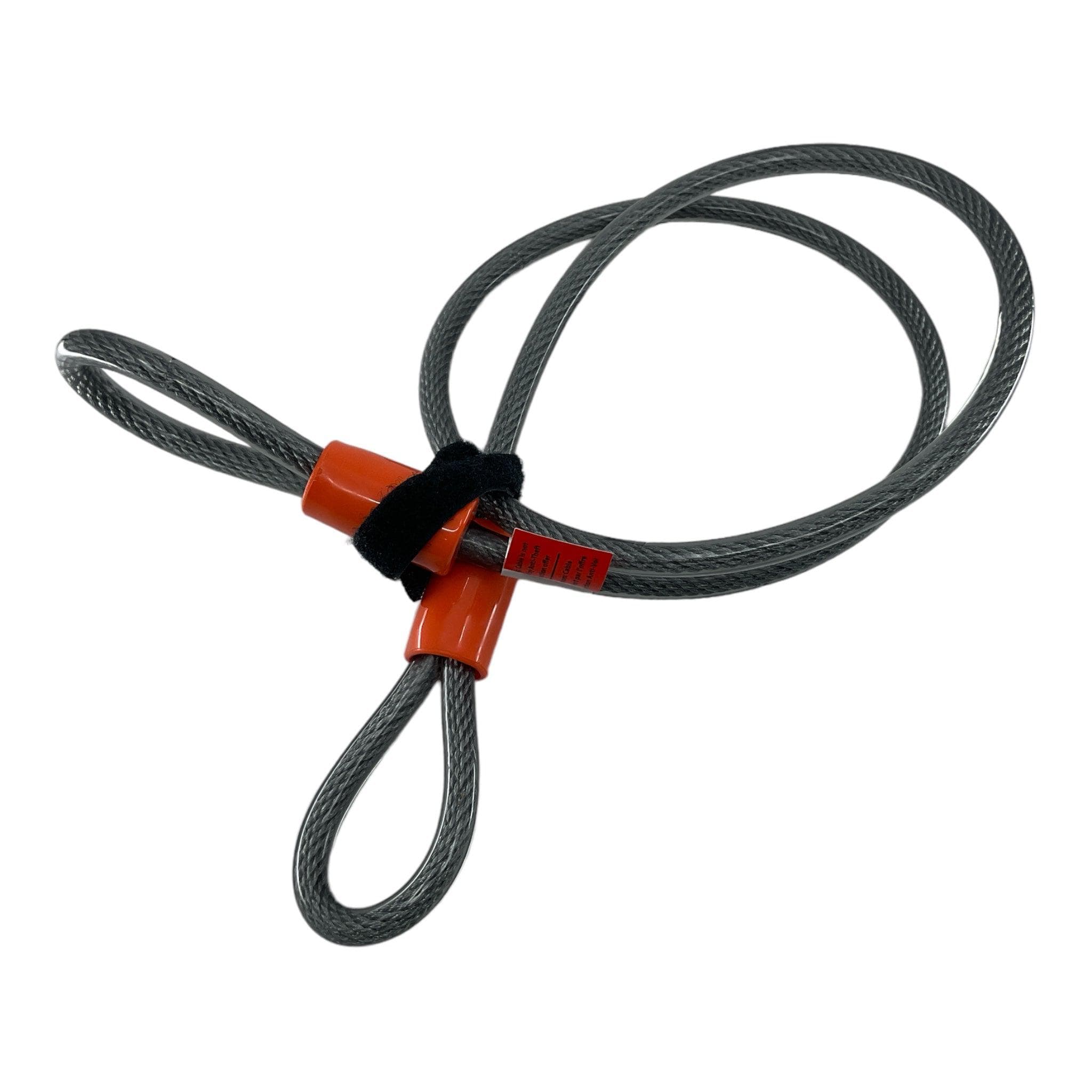 Kryptonite Keeper 12 Standard U-Lock with 4 foot Kryptoflex cable Sold Secure Silver