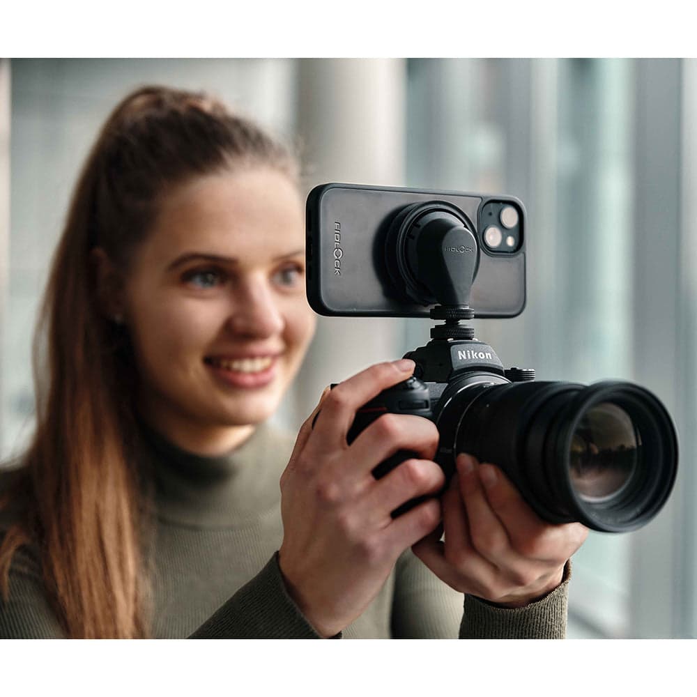 Fidlock VACUUM screw base for tripods Black One