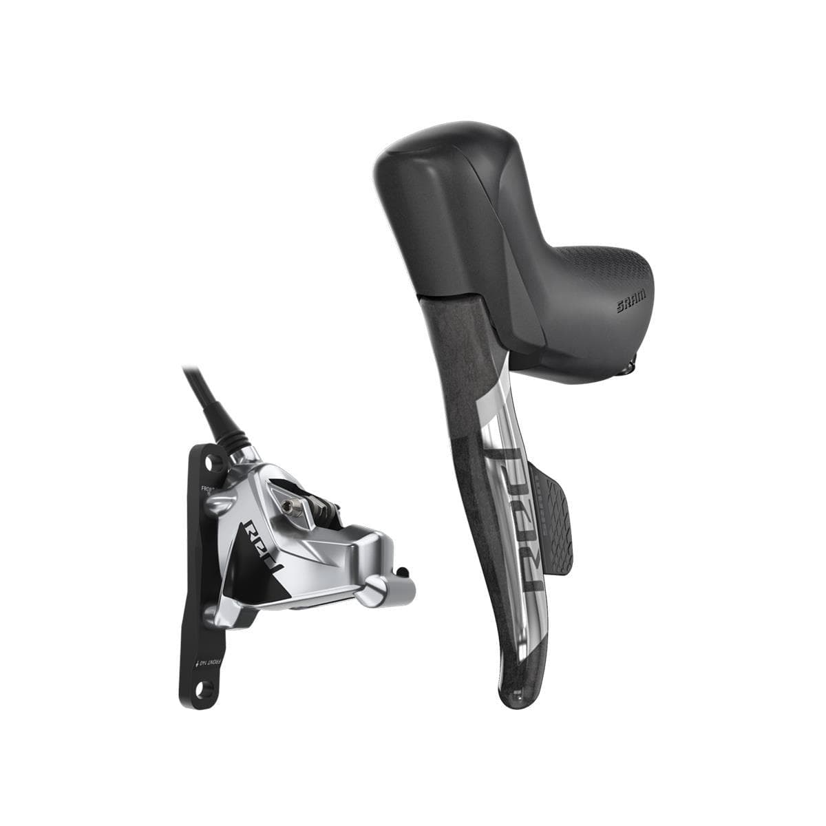Sram Shift/Hydraulic Disc Brake Red Etap Axs D1 Stealthamajig Connected Rear Brake/Left Shift 1800Mm W/ Flat Mount 20Mm Ti Hardware 2 Piece Caliper (Rotor & Bracket Sold Separately):