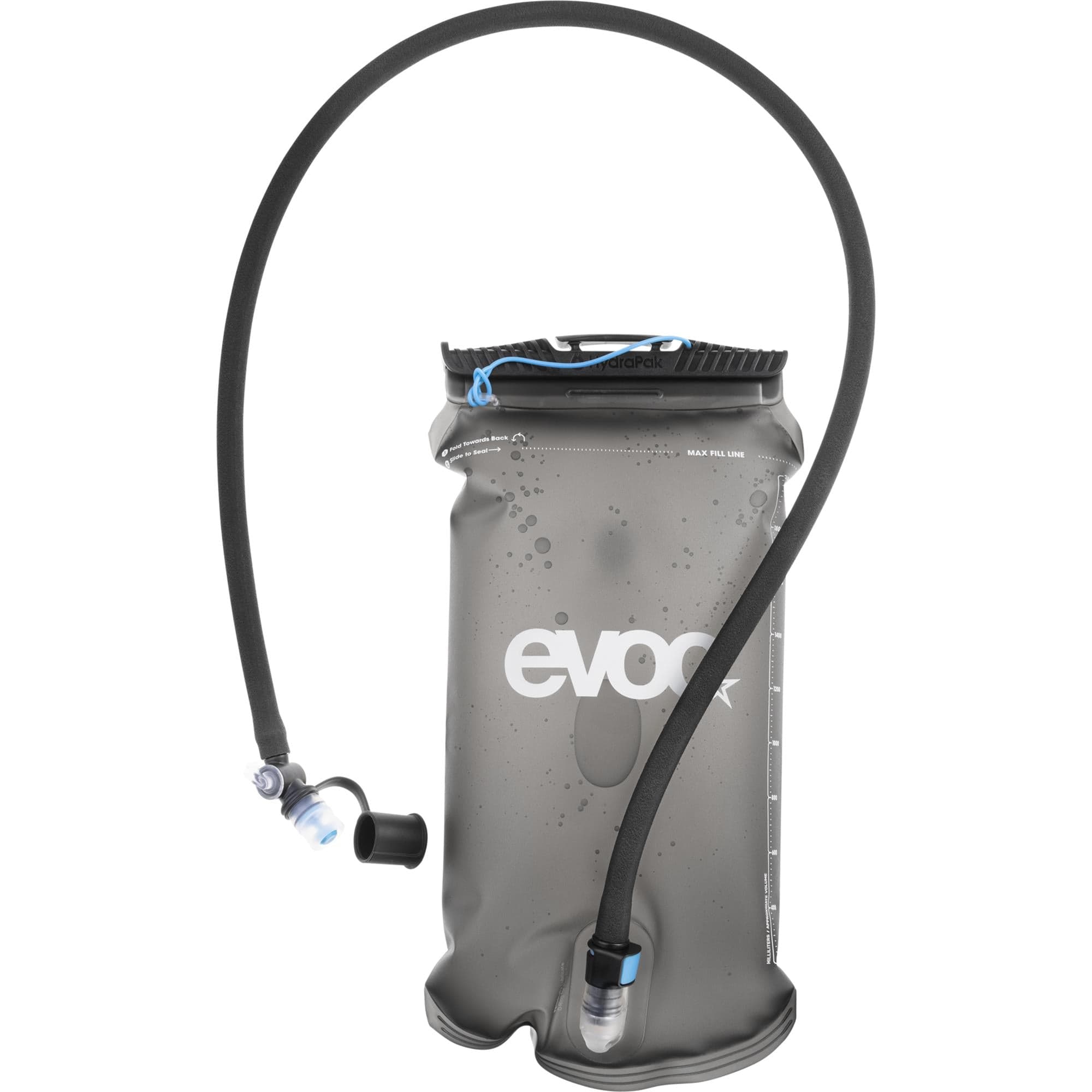 EVOC Hydration Bladder 2 Insulated: CARBON GREY 2L