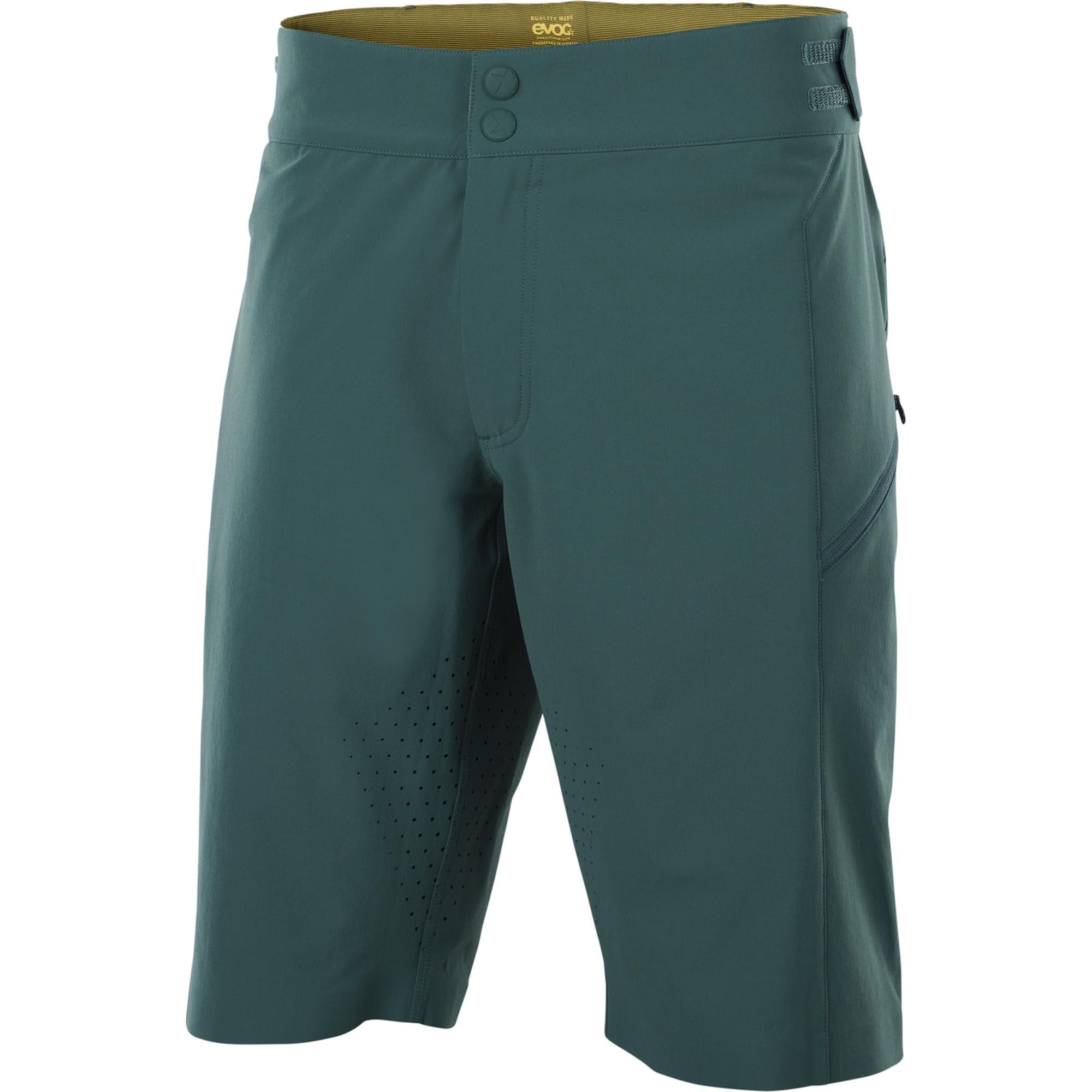 EVOC Mens Bike Shorts 2026: BOTTLE GREEN 33