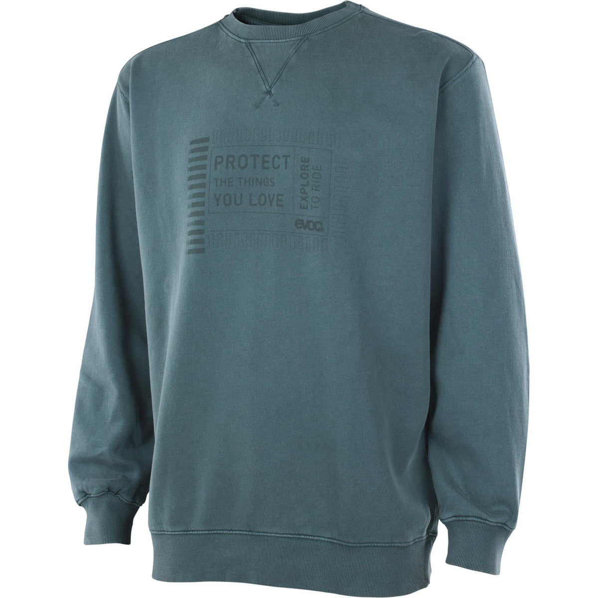 EVOC Crew Neck 2026: BOTTLE GREEN L