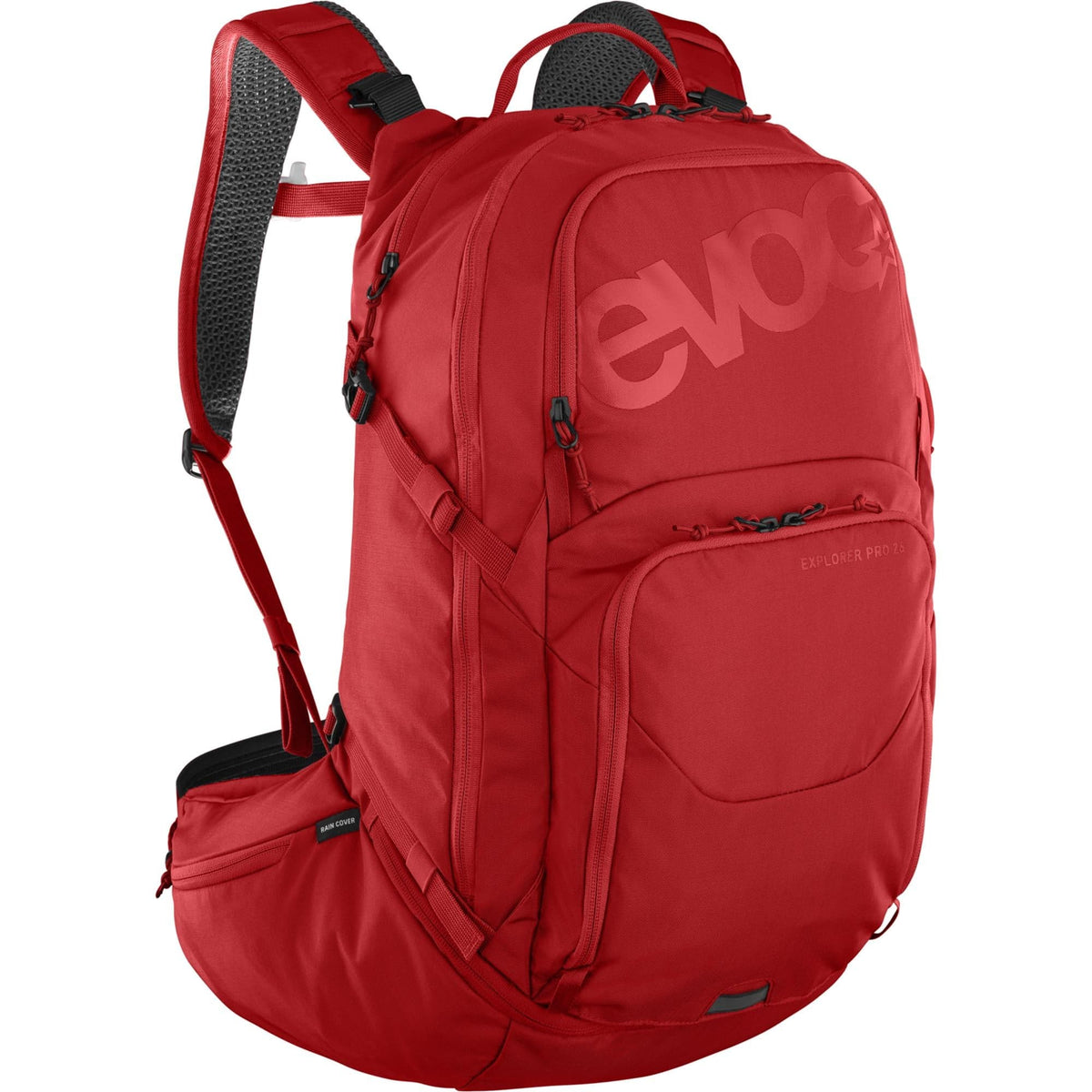 EVOC Explorer Pro 26L Performance Backpack 2025: TRUE RED 26L