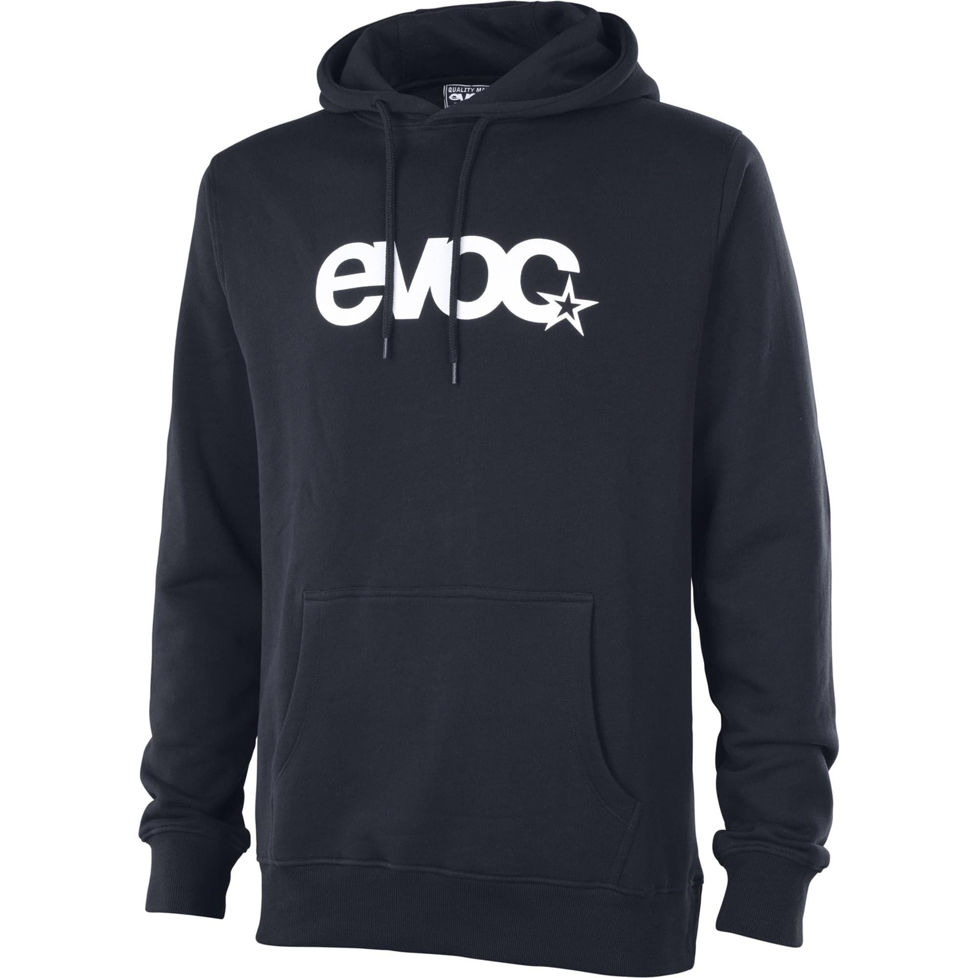 EVOC Logo Hoody 2026: BLACK M