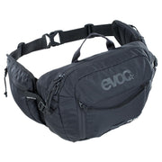 EVOC Hip Pack Hydration Pack 3L + 1.5L Bladder 2025: BLACK 2025 ONE SIZE